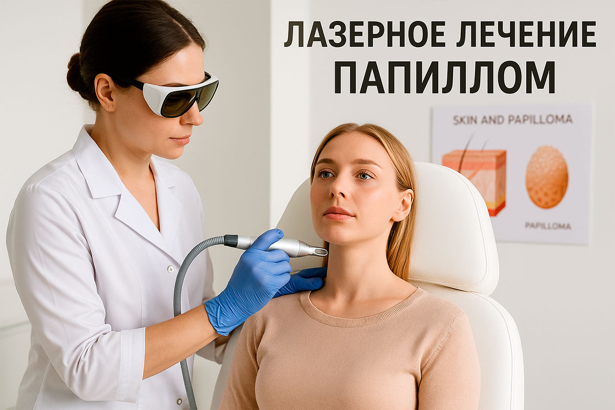 Лазерное лечение папиллом